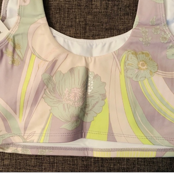 Free People | NWT Crush Bright Lime Sports Bra - Picture 6 of 11